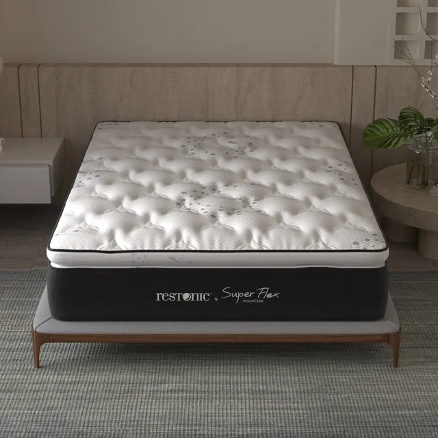 Colchón Restonic Matrimonial Super Flex Tecnología Fresh Molding Never Turn