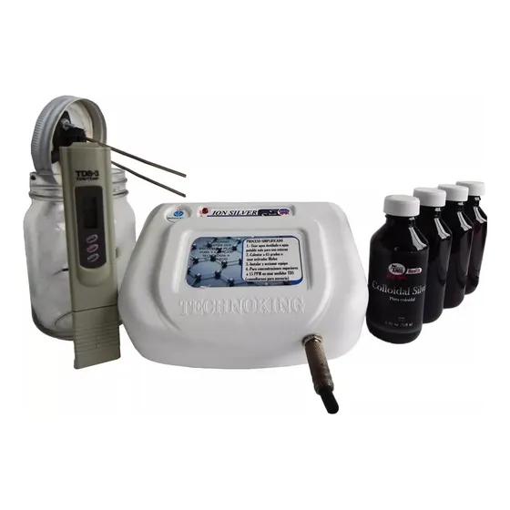 Efectivo Kit Generador Basic Ppm Plata En Coloides Ley .999