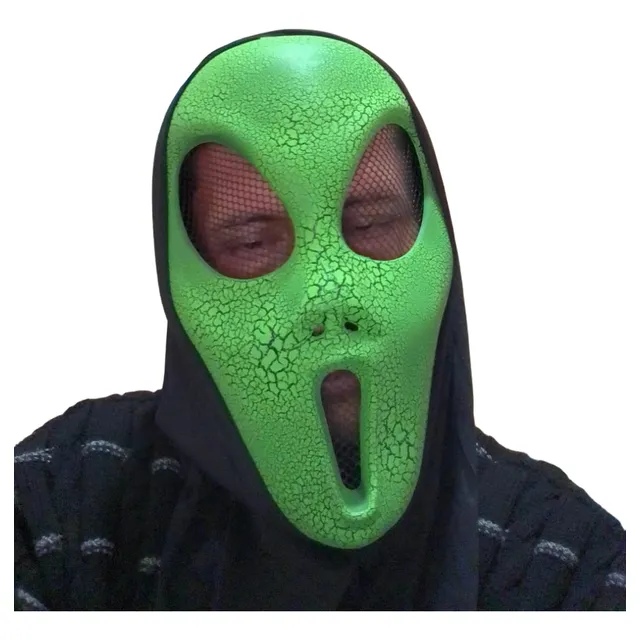 Mascara Alien Marciano Extraterrestre Fiesta Halloween
