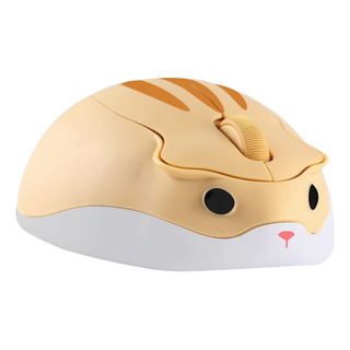 Ratón Inalambrico, De Adorable Hamster Amarillo, 1200 Dpi Ratón Inalambrico, De Adorable Hamster Amarillo, 1200 Dpi