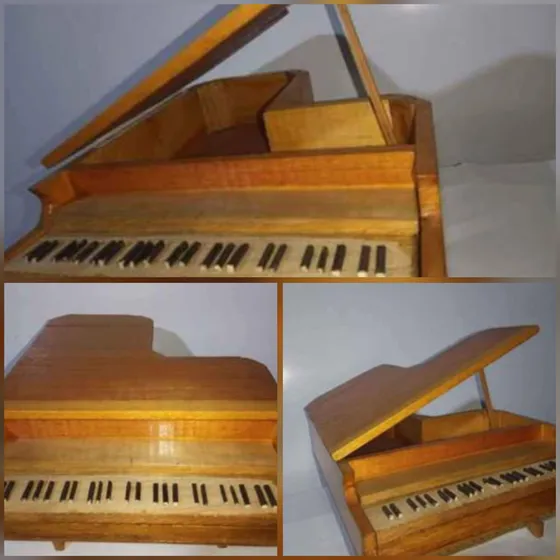 Pianos Artesanales Decorativos En Madera