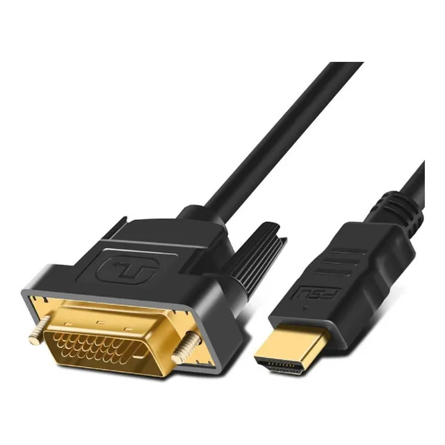 Cable Hdmi A Dvi 24+1 Señal Bi-direccional Dvi A Hdmi 3 Mts
