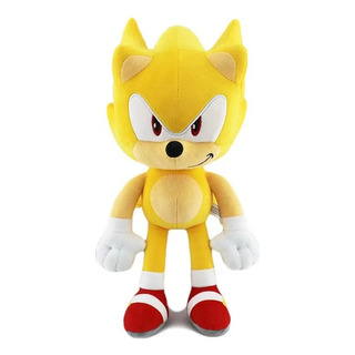 1 Pieza De Muñecos De Peluche Super Sonic Sonic De 30 Cm 1 Pieza De Muñecos De Peluche Super Sonic Sonic De 30 Cm