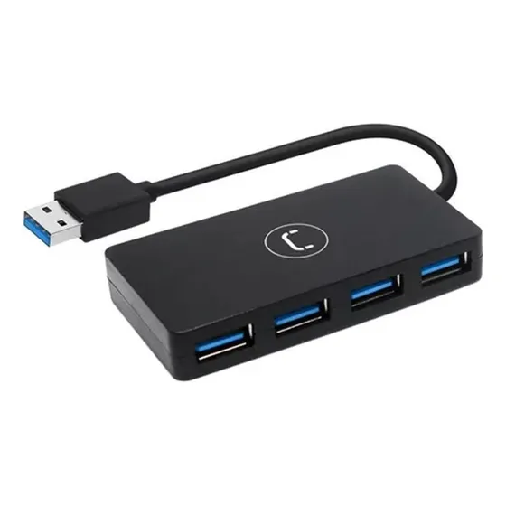 Hub Usb De 4 Puertos 3.0 Hb1011bk Unno Tekno
