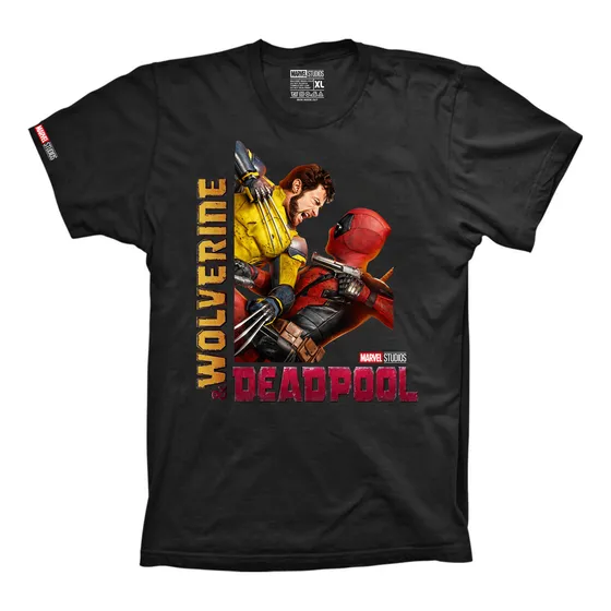 Franela Deadpool Wolverine De Lujo Hermosa Unisex Y Niños