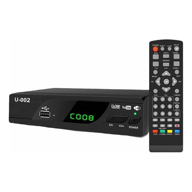 Decodificador Tdt Para Tv Canales Hd Hd2
