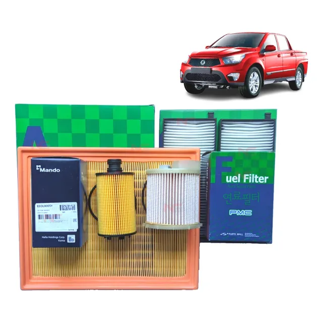 Kit Filtros Mantención Ssangyong Actyon Sport 12-21 2.0/2.2 