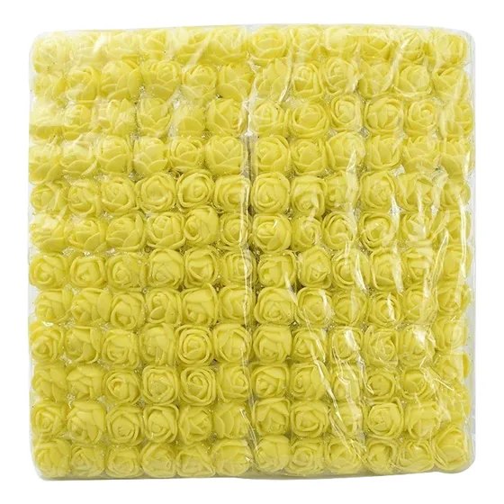 144 Mini Rosas Flores Rosinha Artificial Eva L E G I T I M A