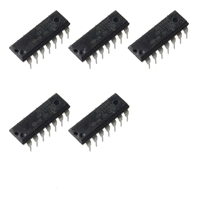 Circuito Integrado Ne556 Timer Ne555 Dual (5 Unidades)