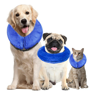 Collar Isabelino P/perro Gato Inflable A Prueba De Mordidas Collar Isabelino P/perro Gato Inflable A Prueba De Mordidas