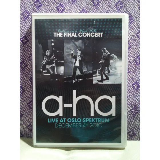 Dvd A-ha - Ending On A High Note - The Final Concert
