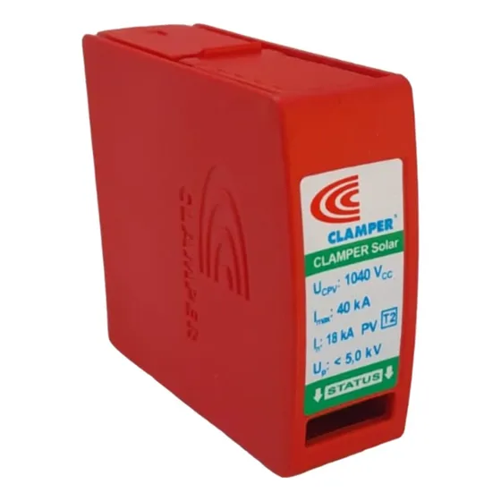 Clamper Plugue De Reposição Solar 1040v 40ka 18ka Dps Kit 2