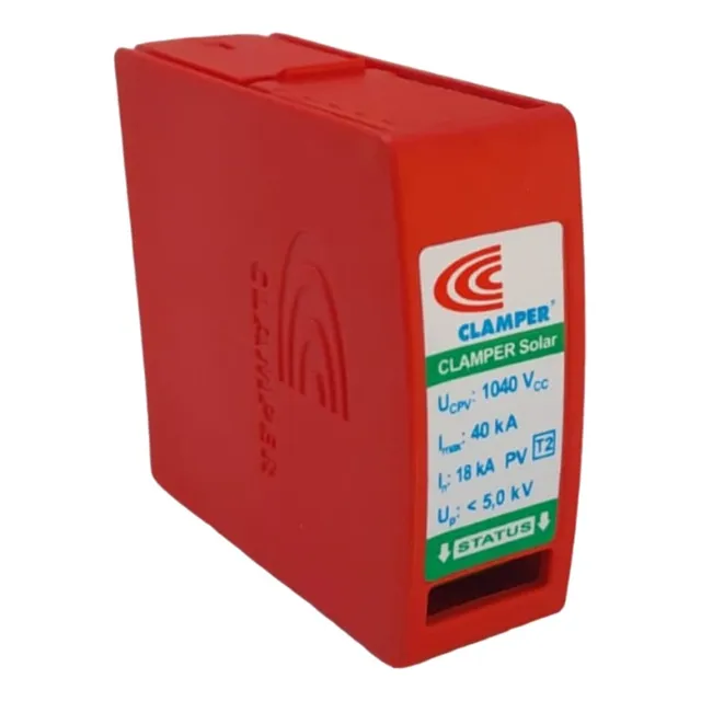Clamper Plugue De Reposição Solar 1040v 40ka 18ka Dps Kit 2
