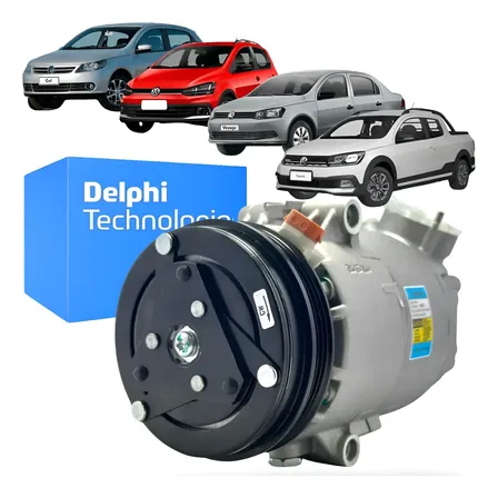 Compressor Ar Delphi Gol G5 G6 1.6 Fox Polo Voyage Saveiro