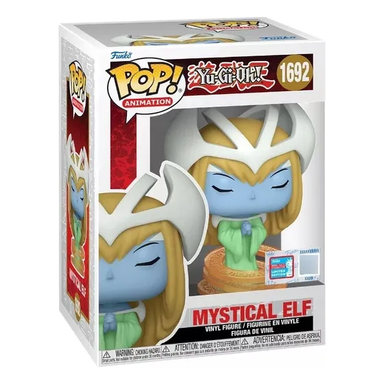 Yugi Oh Funko Pop Mystical Elf 1692 Exclusivo Yu-gi-oh