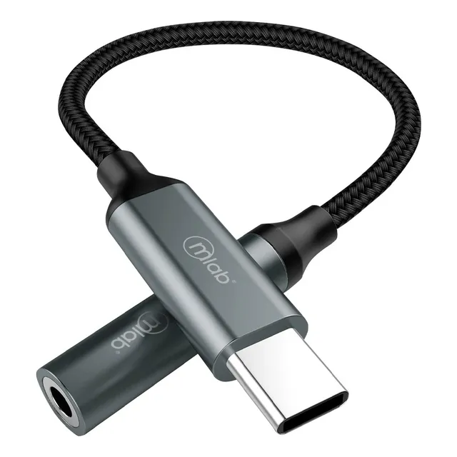 Adaptador Tipo C A Jack Audio 3.5mm Mlab