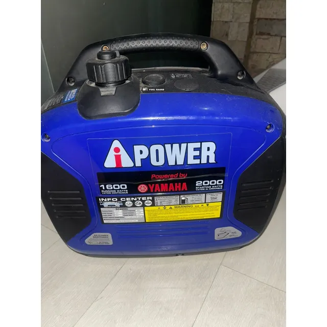 Planta Eléctrica Portátil  Inversor  Yamaha 2000 Watts