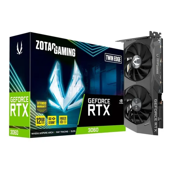 Mercado Livre Placa Video Zotac Geforce Rtx 3060 12gb 192bits image
