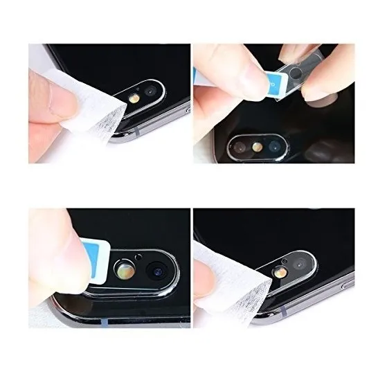Protector Camara iPhone X De Metal 4 Colores Nuevo