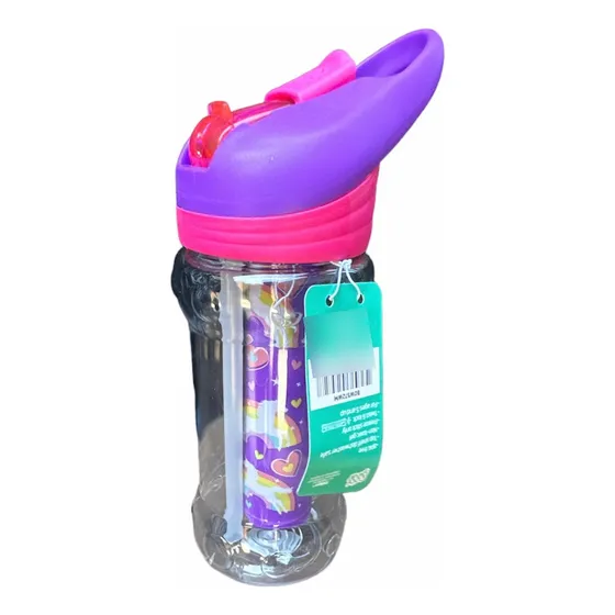 Botella De Agua Cool Gear Unicornio Morado  14 Oz