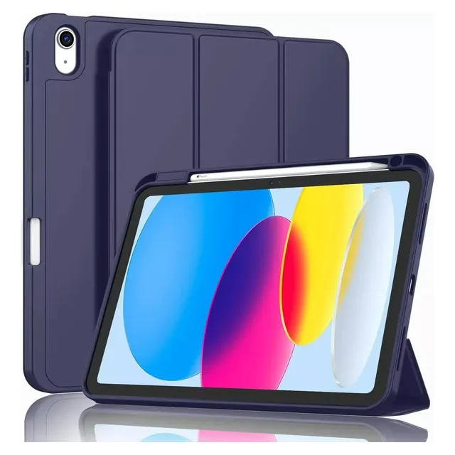 Funda Para iPad (a16) 11 Generación 11 Pulgadas（A3354/A3355/A3356) 2025/iPad 10 Generación 10.9 Pulgadas (a2696/a2757/A2777) 2022 Soporte Plegable