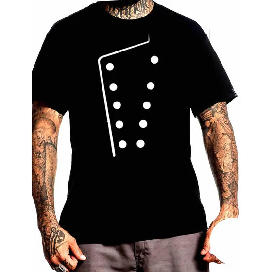 Franelas Chef Cocina, Filipina Cocineros Repostera Xl A 3xl