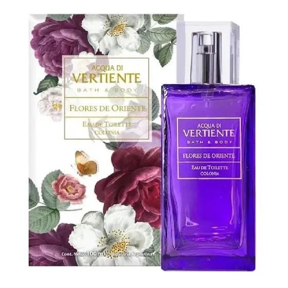 Perfume Mujer Vertiente Flores De Oriente Edt 100 Ml