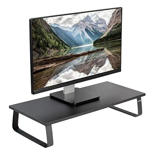 Vivo Black Wood - Soporte Para Escritorio, Altura De Escrito