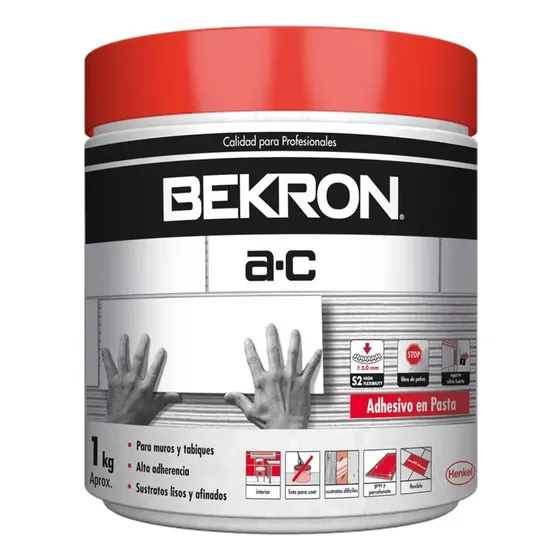 Adhesivo Cerámico Ac Pasta 1kg Bekron