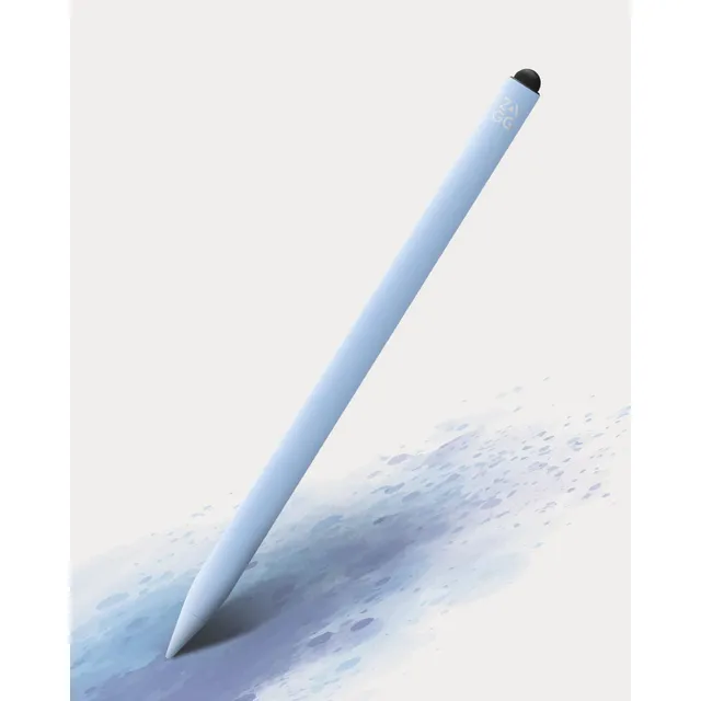Lapiz Optico Azul Doble Punta Carga Inalambrica Para iPad