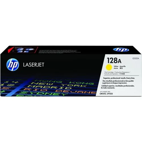 Cartucho Toner P/hp Amarelo 128a Ce322ab Hp