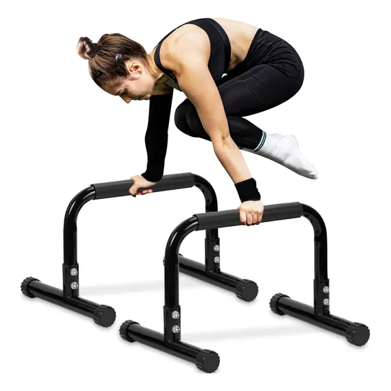 Mesa Push Up Bar De 35 Cm De Altura Con Paraletes Y Barra De