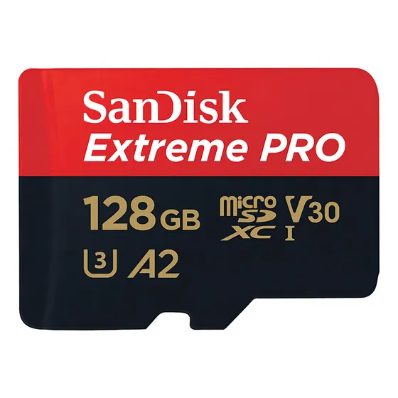 Cartão de memória SanDisk SDSQXCD-128G-GN6MA Extreme Pro com adaptador SD 128GB