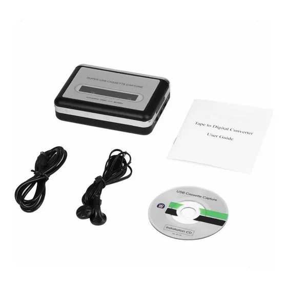 Cinta Portatil Para Pc Super Casete Mp3 Audio Musica Cd