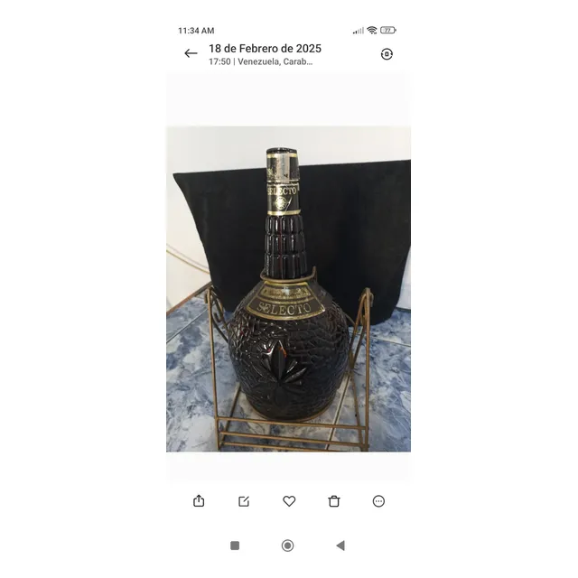 Botella Grande De Ron Para Bares