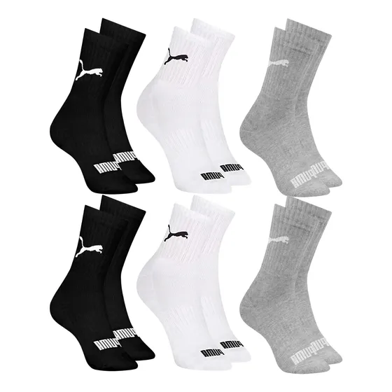 Kit 6 Pares de Meias Puma Sport