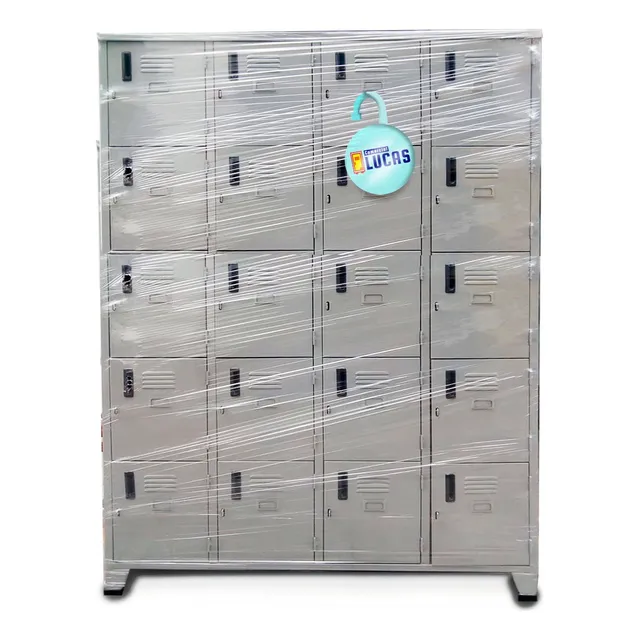 Locker De Metal Casillero 20 Puertas