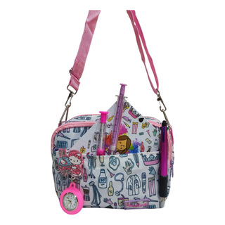 Bolso Crossbody Diseño Enfermera, Regalo Para Enfermeras Rosa Estampado De Enfermería Níquel Rosa Bolso Crossbody Diseño Enfermera, Regalo Para Enfermeras Rosa Estampado De Enfermería Níquel Rosa