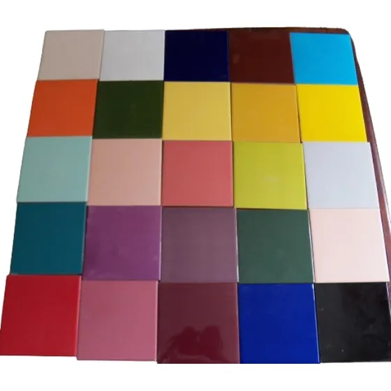 Azulejos Color Para Mosaiquismo 15x15 Cm  Precio Por Unidad