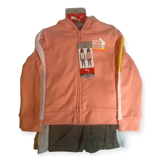 Calentador Para Niña Original Puma Talla 3 Años