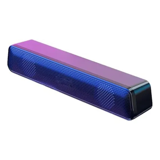 Altavoz Largo Escritorio Cable Usb Para Ordenador Subwoofer
