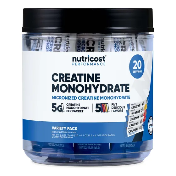 Suplemento Nutricost De Monohidrato De Creatina En Polvo, 20
