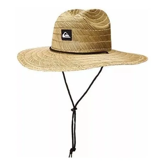 Sombrero De Paja Para Hombre Quiksilver Negro