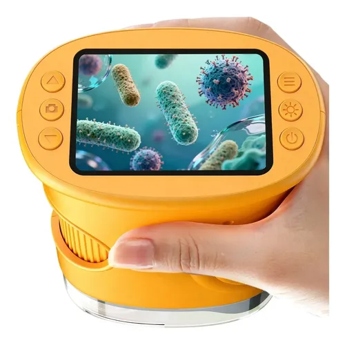 Adultos Microscopio Binocular De Rotación De 360° 40x-5000x
