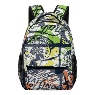 Mochila Para Laptop De Viagem Moda Esportes Verão Surf Retro Mochila Para Laptop De Viagem Moda Esportes Verão Surf Retro