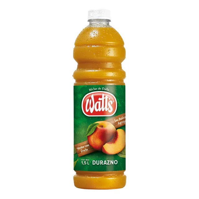 Jugo Durazno Néctar Watt's 1.5 L