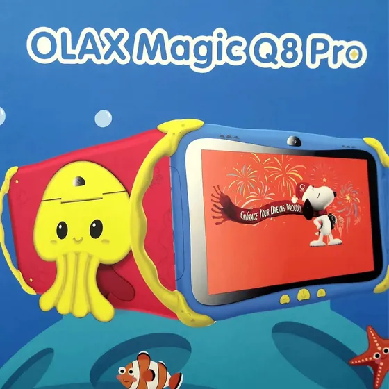Tablet Para Niños Olax Magic Q8 Pro Kids 32+4gb