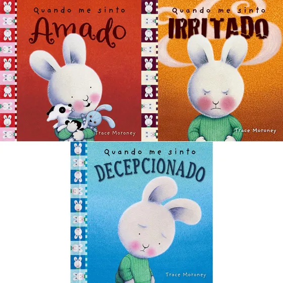 Coleção Quando Me Sinto...3 Vol (ciranda Cultural): Amado + Irritado + Decepcionado, De Trace Moroney. Editorial Kit De Livros, Capa Mole, Edição 20180101 00:00:00 Em