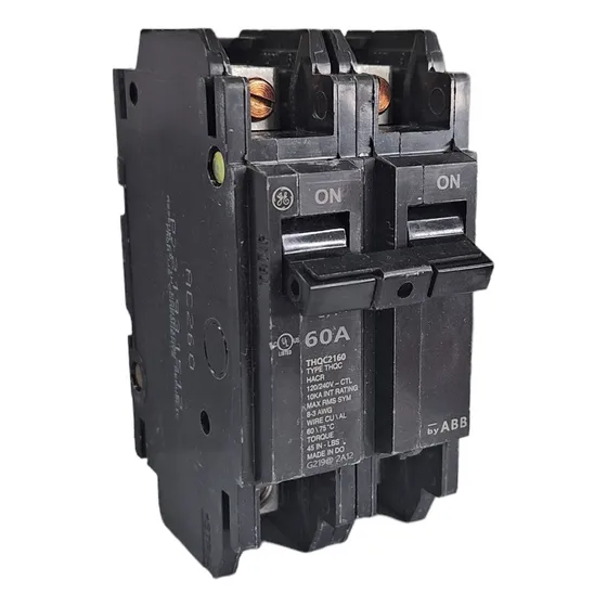 Breaker Hqc  2x60 Amp General Electric