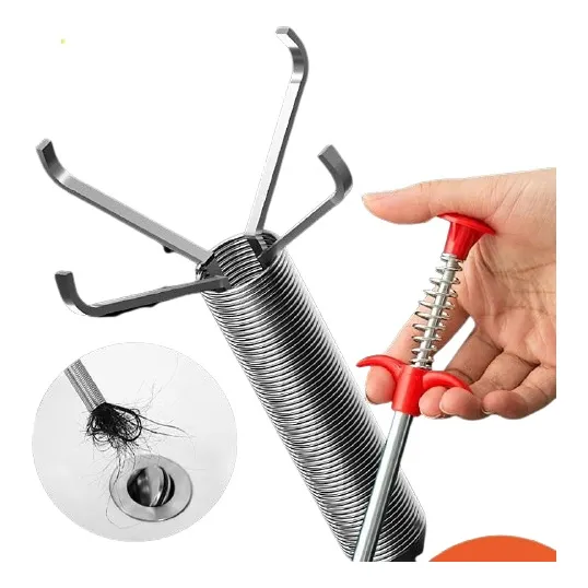 Sonda Destapa Cañería 85cm Lavamanos, Baños, Tinas, Duchas